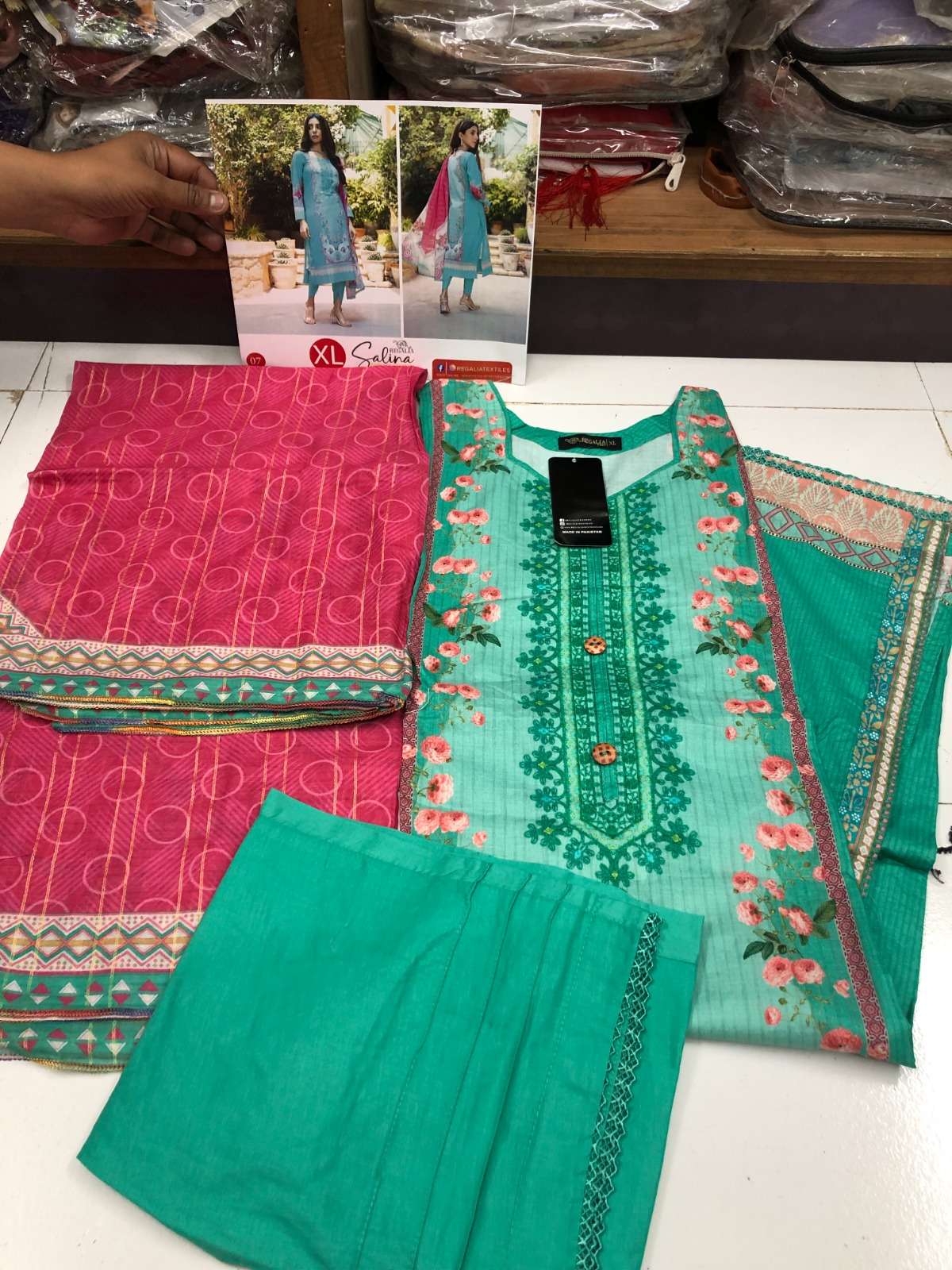 Salina Zari Vol 9 Open Pic by Ready Wear